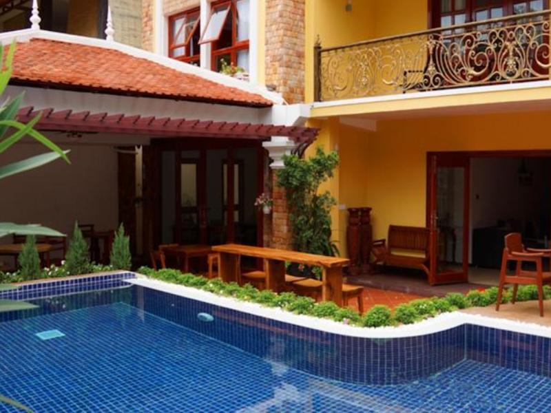 Villa Cambell Hotel & Cafe 프놈펜 외부 사진